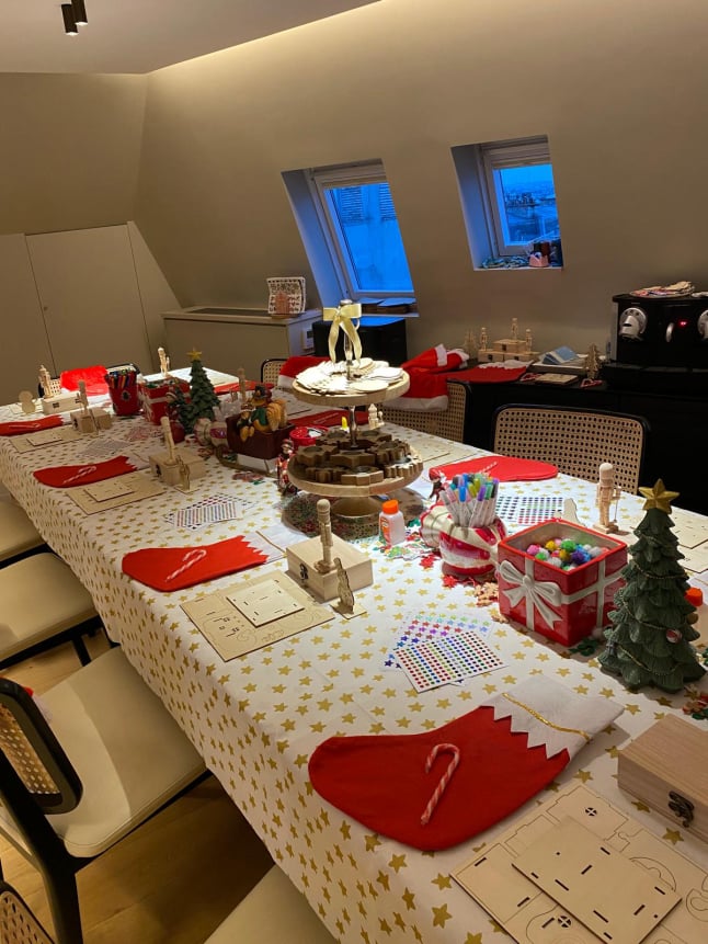 Akantus - DGGS - Scénographie de Noël