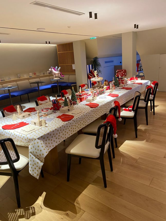 Akantus - DGGS - Scénographie de Noël