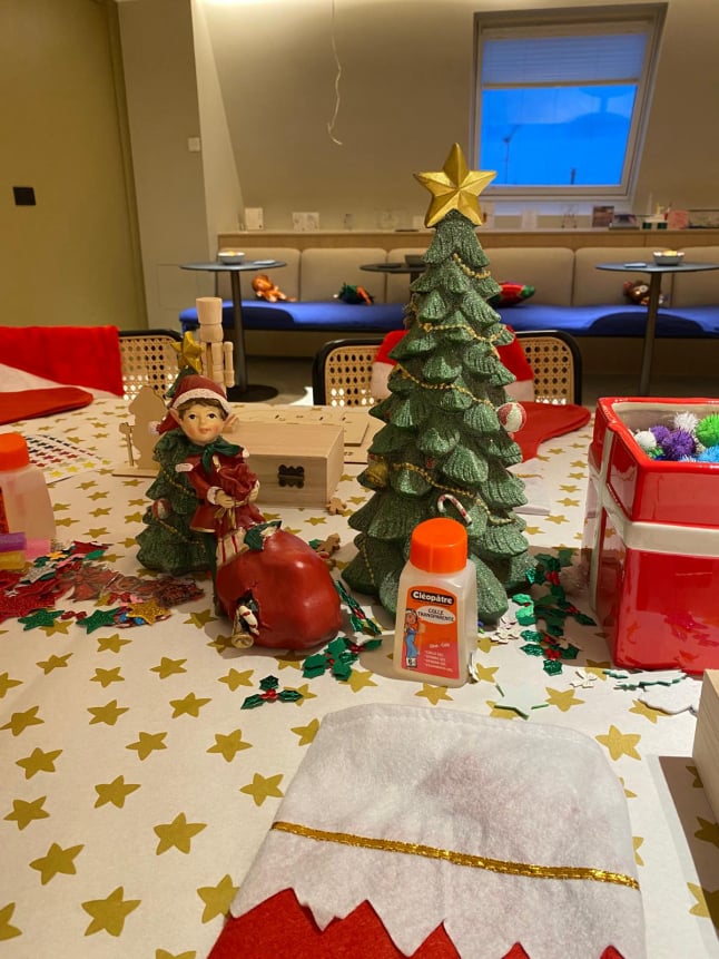 Akantus - DGGS - Scénographie de Noël